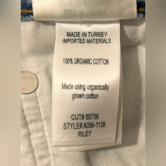 Agolde Riley High Rise Straight Crop Jeans - Picture 12 of 15